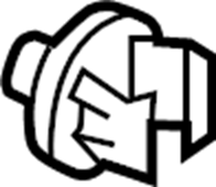 Door Trim Panel Rear Clip 510-868-246 - View 10