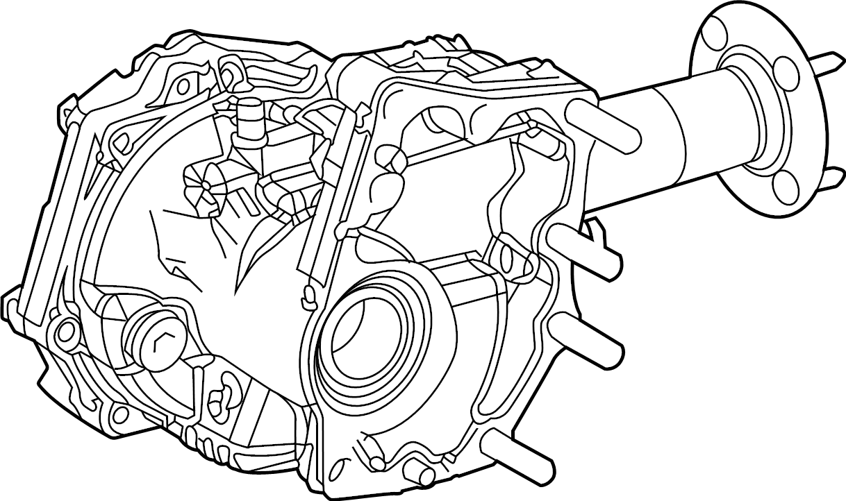 Transfer Case Assembly 0A6-409-053-AG