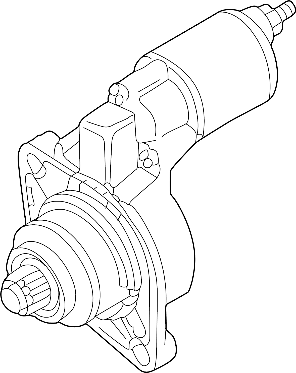 Starter Solenoid 085-911-287 - View 5