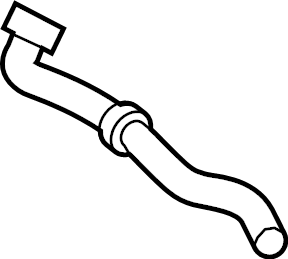 Lower Hose 1K0-122-051-GN - View 6