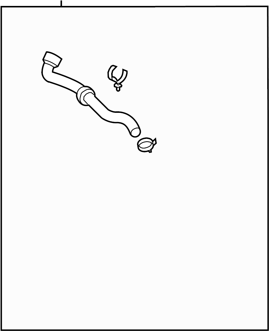 Lower Hose 1K0-122-051-GN