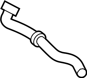 Lower Hose 1K0-122-051-GN - View 4