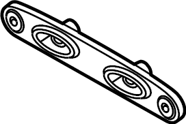 Lower Bracket 1K0-253-144-AE - View 3