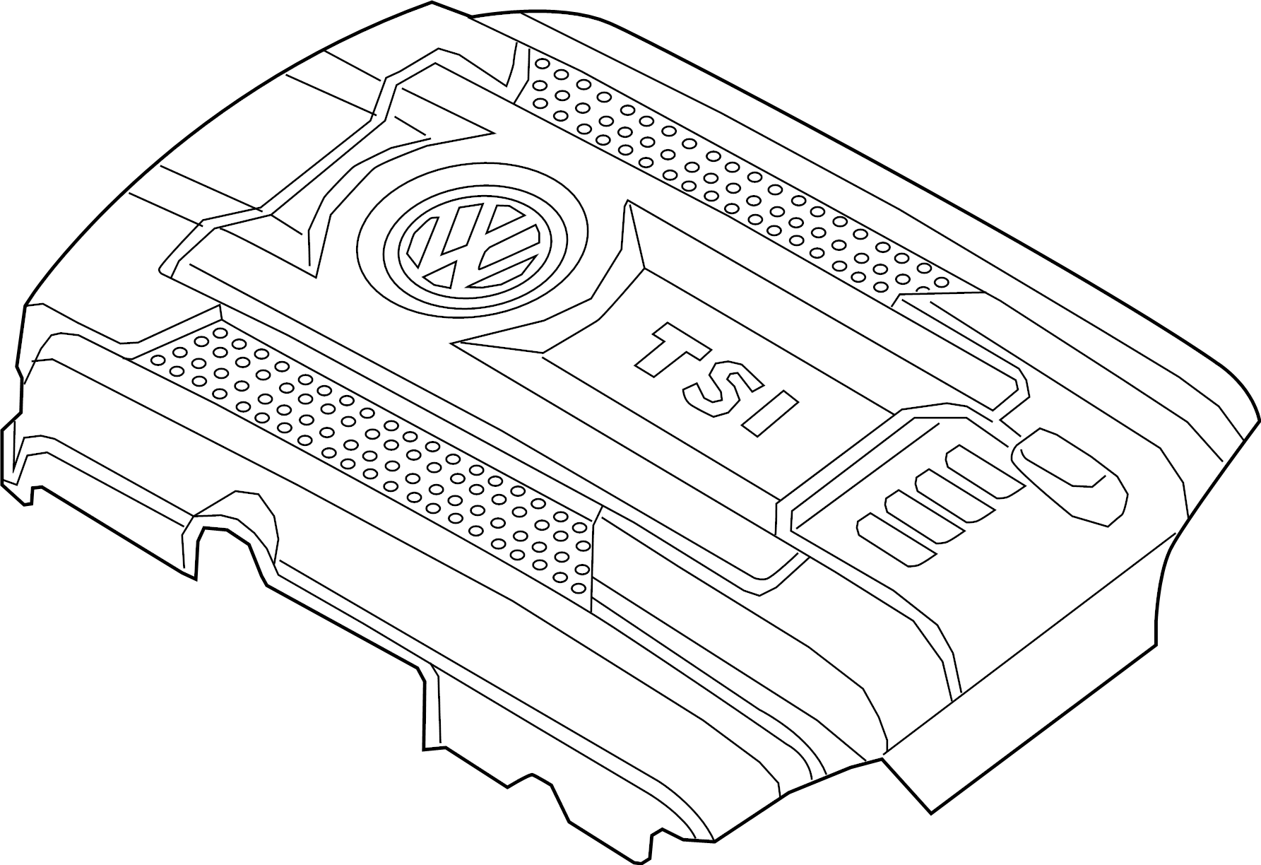 Engine Cover 06K-103-925-CL