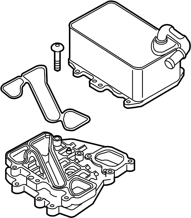 Oil Cooler 059-117-015-P - View 7