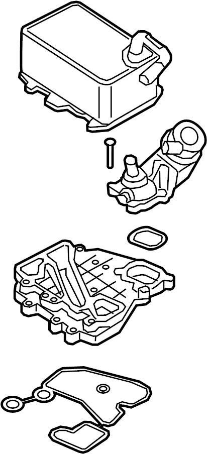 Oil Cooler 059-117-015-P - View 3