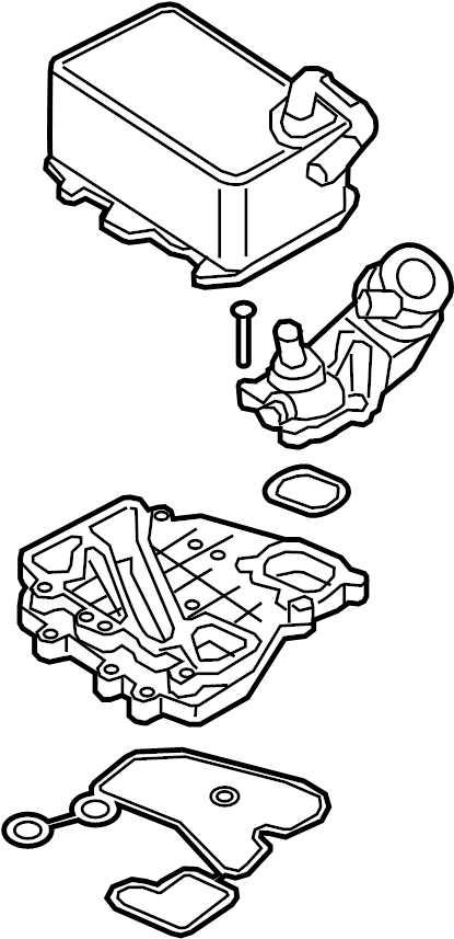 Oil Cooler 059-117-015-P - View 2