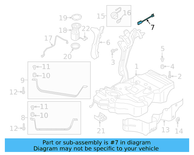 Ground Cable 3Q0-201-142 - View 6