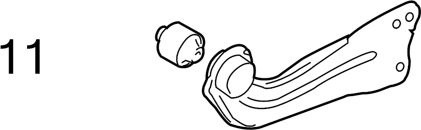 Trailing Arm Bushing 1K0-505-541-D - View 18