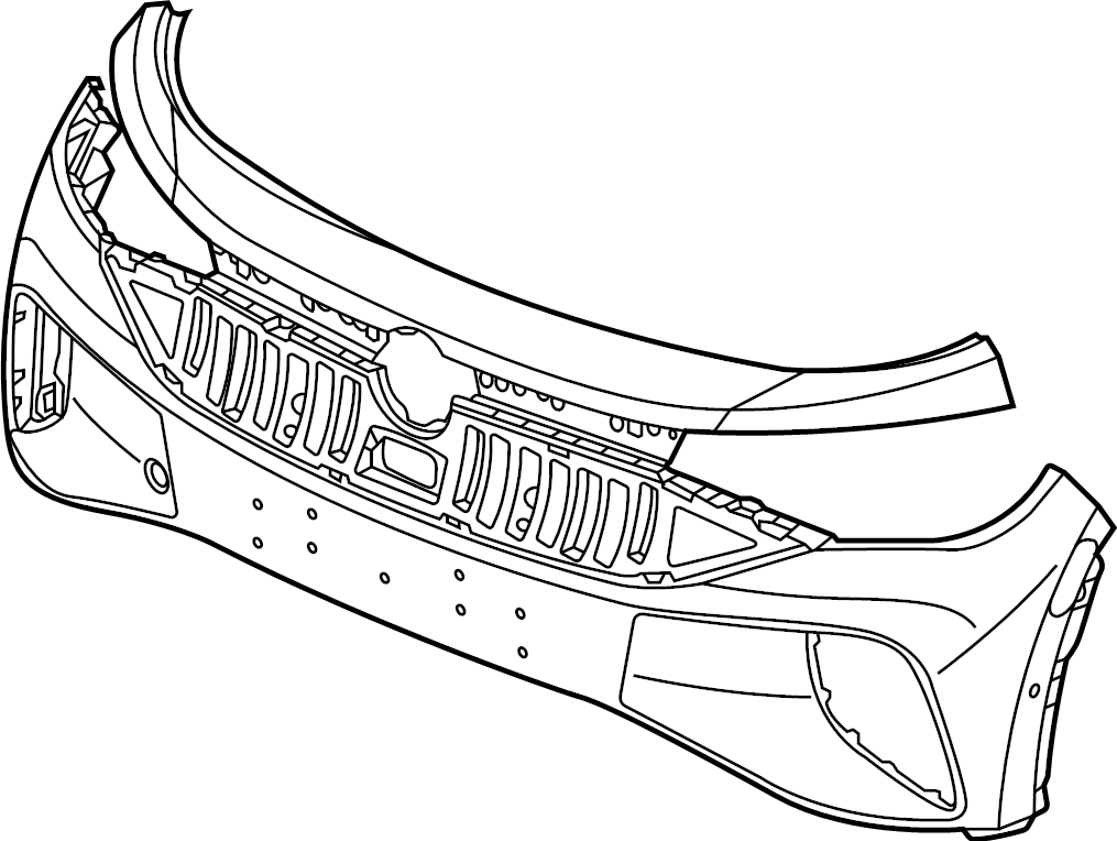 Bumper Cover 11A-807-217-B-GRU - View 4