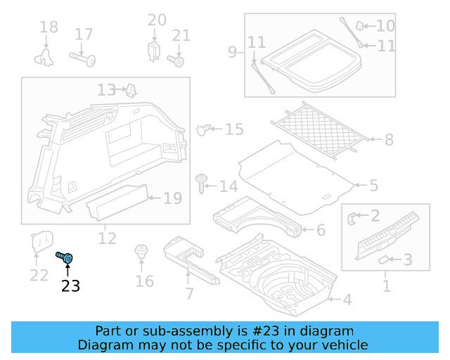 Tie Down Hook Screw N-912-061-01 - View 8