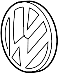 Grille Emblem 5K0-853-601-F-ULM - View 4