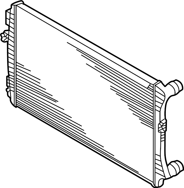 Auxiliary Radiator 5Q0-121-251-HQ