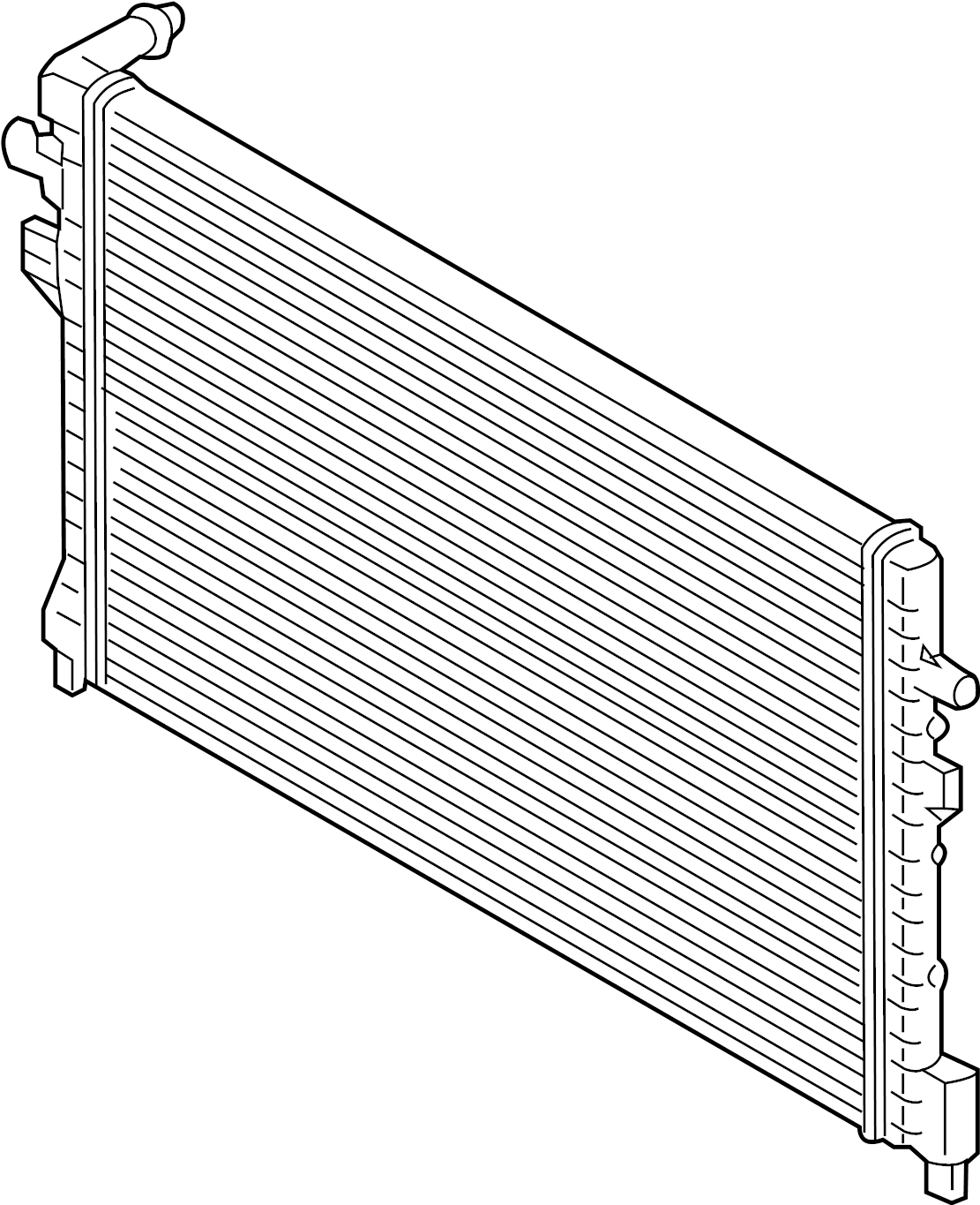 Auxiliary Radiator 5Q0-121-251-HQ - View 4