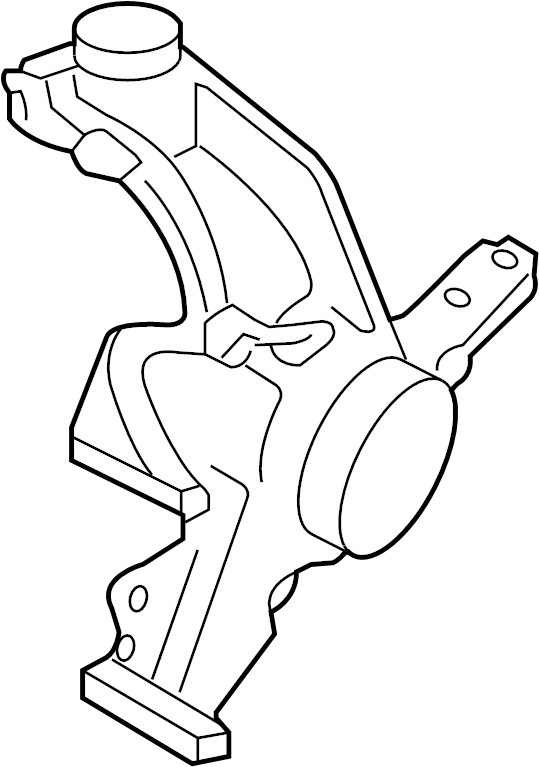 Steering Knuckle 1K0-407-255-AA - View 15