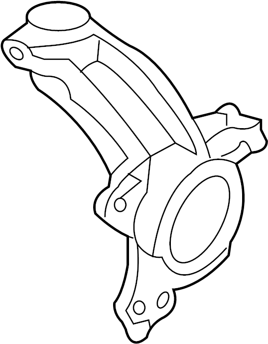 Steering Knuckle 1K0-407-255-AA - View 14