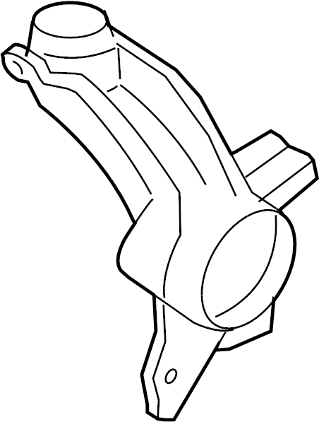 Steering Knuckle 1K0-407-255-AA - View 5