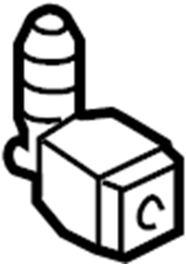 Washer Hose Elbow 3B0-955-665-C - View 105