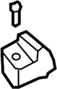 Hood Bumper 867-827-500-A - View 3