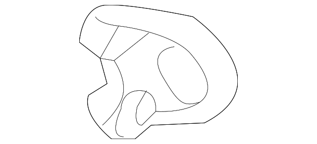 Lock Cylinder Cap (Unpainted) 1c0837879gru - View 3