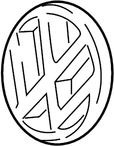 Emblem 1T0-853-601-A-FDY