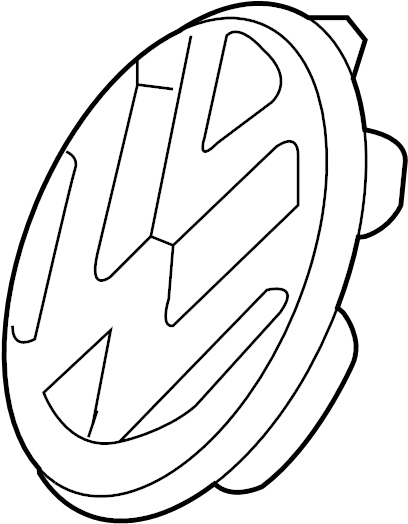 Emblem 1T0-853-601-A-FDY - View 4