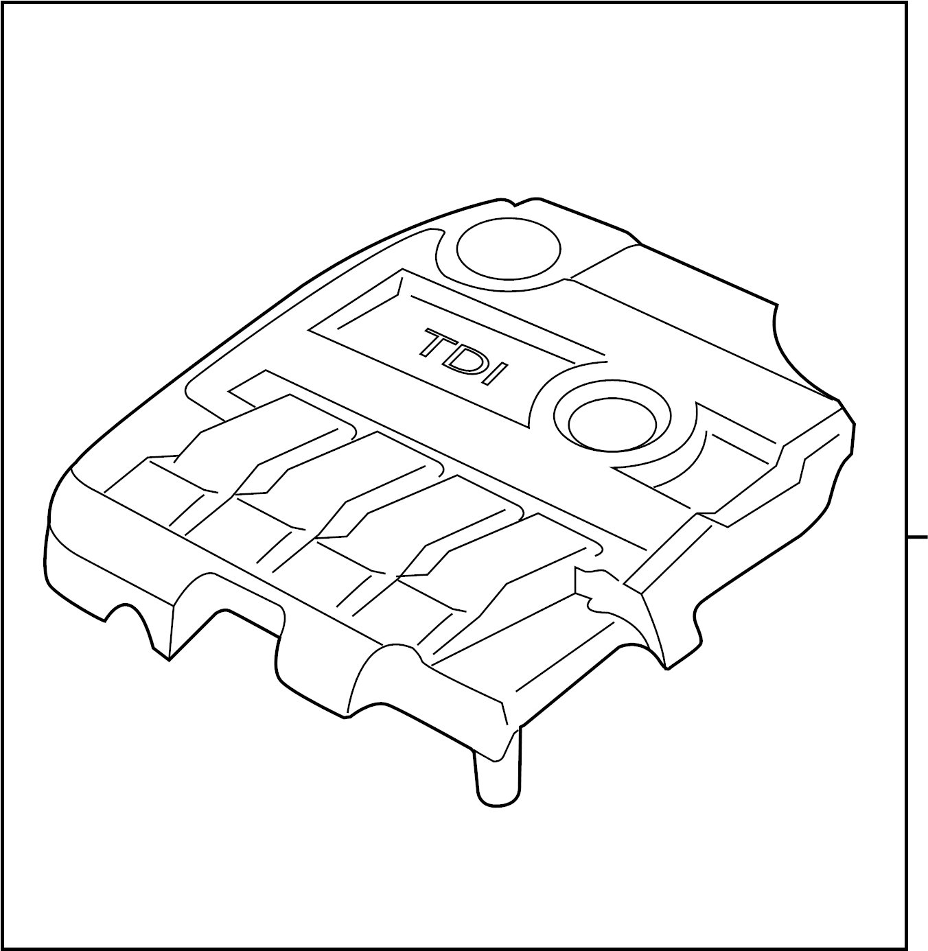 Engine Cover 03L-103-925-AM - View 11