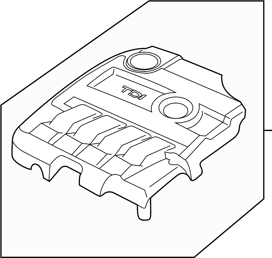 Engine Cover 03L-103-925-AM - View 6