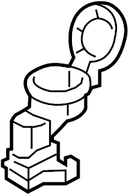 12 Volt Accessory Power Outlet Housing 1K0-919-341-F-9B9 - View 24