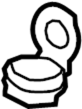 12 Volt Accessory Power Outlet Housing 1K0-919-341-F-9B9 - View 20