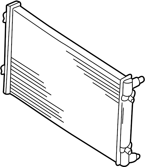 Radiator 1C0-121-253-A - View 2