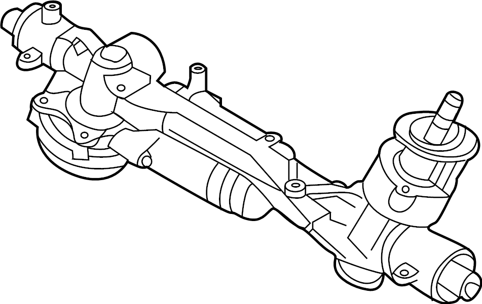 Rack And Pinion Assembly 5QM-423-055-B - View 2