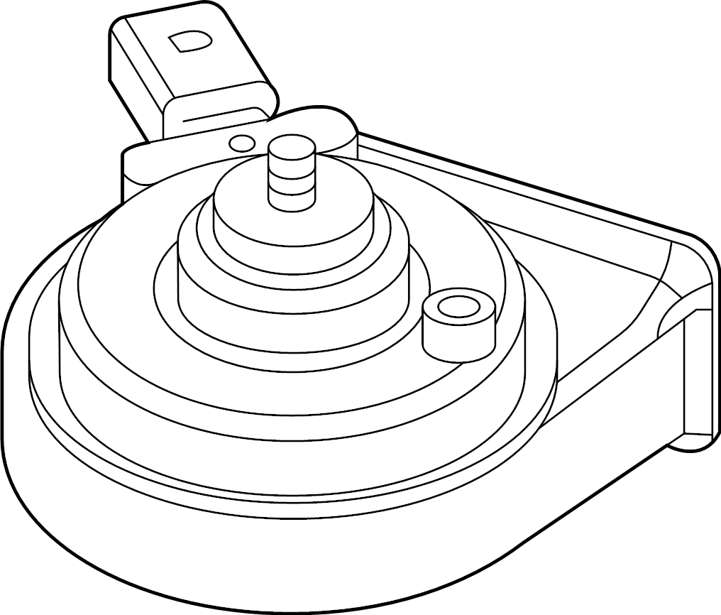 Low Note Horn 17A-951-115-A - View 3