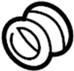 Door Trim Panel Clip 3B0-868-243 - View 15