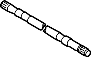 Axle Assembly 1K0-407-272-EB - View 2