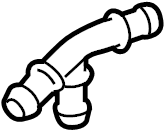 Cooling System Bypass Line Adapter 1K0-121-087-N - View 14