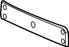 License Bracket 11A-807-287-A-9B9
