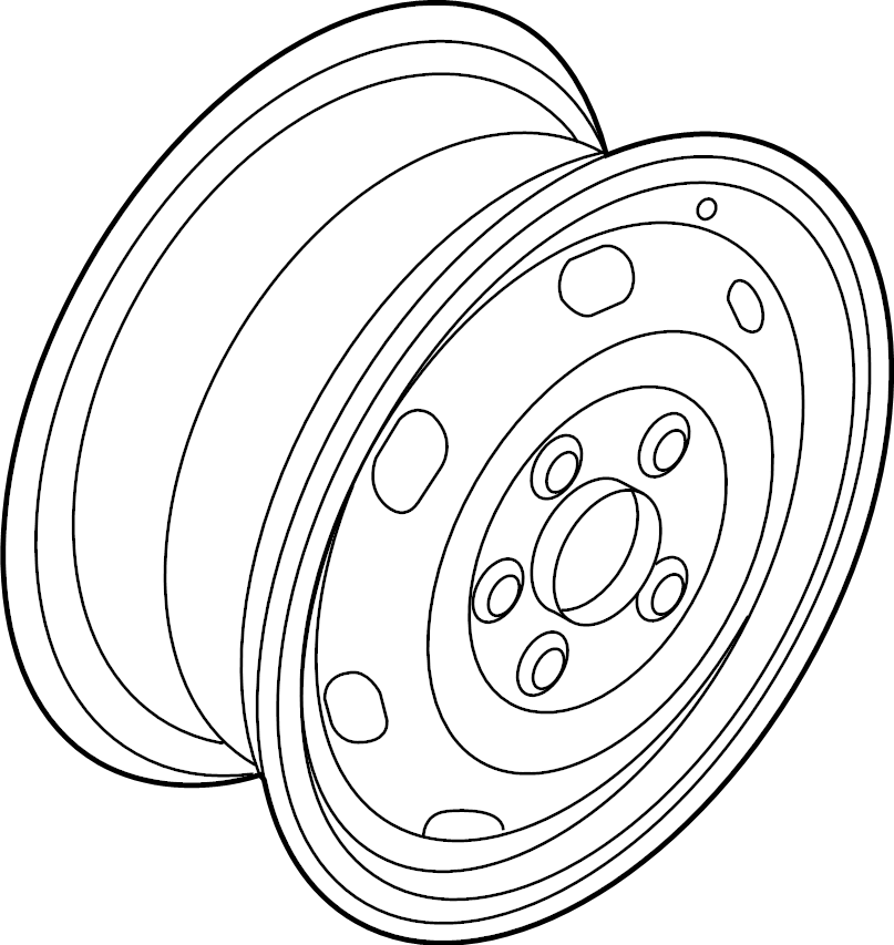Spare Wheel 561-601-027-B-03C - View 16