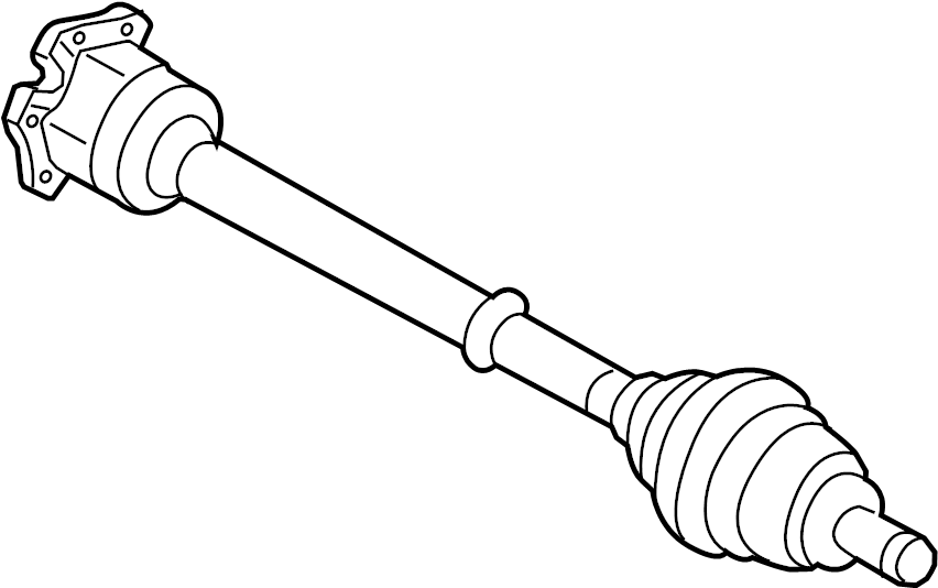 Axle Assembly 5Q0-407-272-FF
