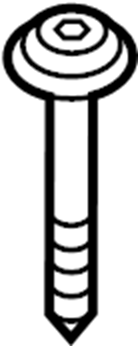 Air Cleaner Assembly Screw WHT-002-087 - View 2