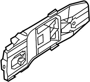 Exterior Door Handle Base 5N0-837-885-H - View 22