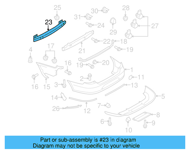 Impact Bar 3C5-807-305 - View 3