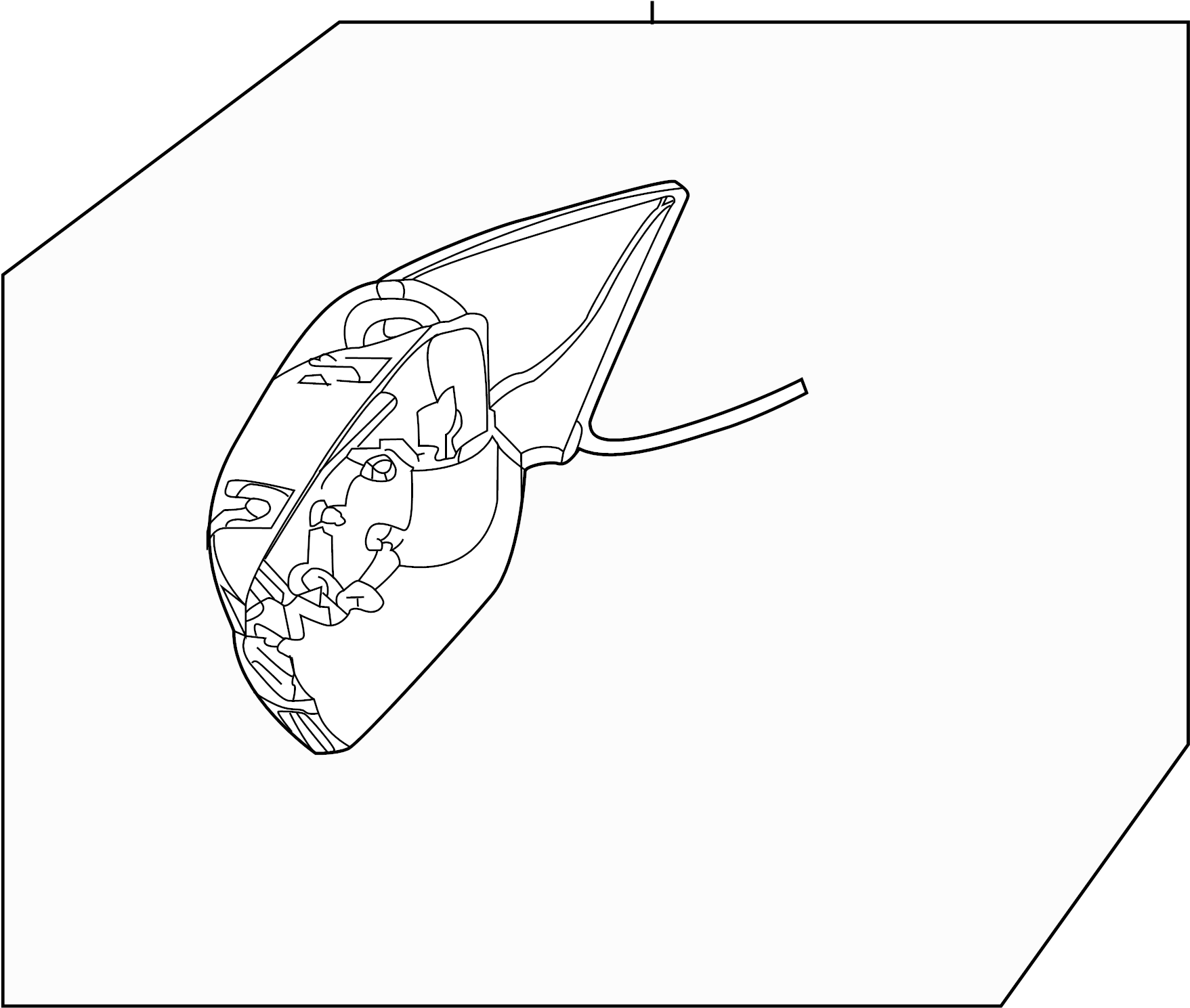 Mirror Housing 5C7-857-507-AF - View 2