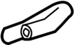 Engine Coolant Overflow Hose 1KM-122-109-C - View 35