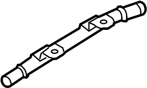 Engine Coolant Overflow Hose 1KM-122-109-C - View 36