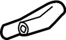 Engine Coolant Overflow Hose 1KM-122-109-C - View 34