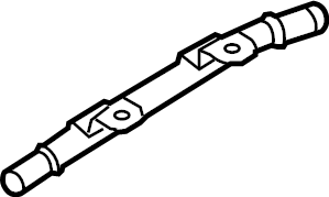 Engine Coolant Overflow Hose 1KM-122-109-C - View 37