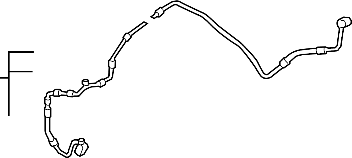 A/C Refrigerant Liquid Hose 1K0-820-741-CN - View 3