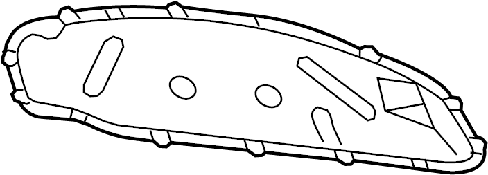 Hood Insulation Pad 5C6-863-831-G