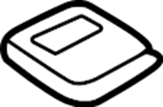 Cargo Cover Handle 5H0-887-184-A-9B9 - View 9